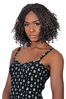 Picture of WOW BRAIDS Twisted Wigs, Wavy Eni Twist Wig - Color 1 - 18 Inches. Synthetic, Curly Hand Braided Wigs for Black Women.