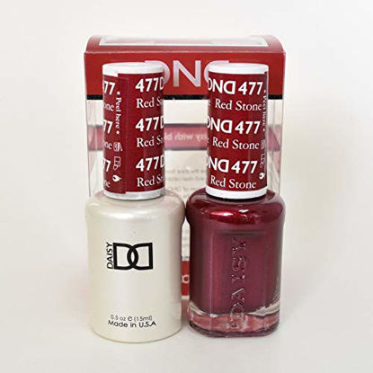 Picture of DND (Gel & Matching Polish) Set (477 - Red Stone)