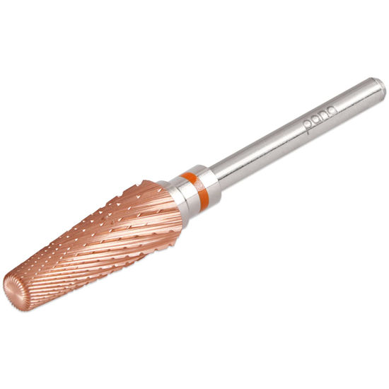 Picture of PANA 5-in-1 Pro Upgraded Multi-Function Drill Bit 3/32" Shank Size - (Rose Gold, 2X Coarse to 2X Fine) - Mix Size Tungsten Drill Bit Fast Remove Acrylic Hard Gel Nail for Manicure Pedicure