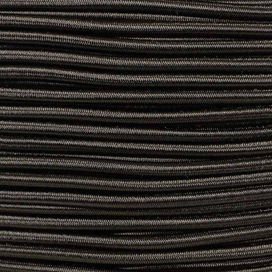 Picture of PARACORD PLANET Bungee Nylon Shock Cord 2.5mm 1/32", 1/16", 3/16", 5/16", 1/8”, 3/8", 5/8", 1/4", 1/2 inch Crafting Stretch String 10 25 50 & 100 Foot Lengths Made in USA