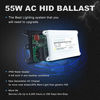 Picture of Innovited 2x 55W AC Digital Slim Ballast with HID xenon bulb x 1 pair bundle H7 5000K Prue White