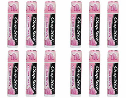 Picture of ChapStick (12) Stick Cotton Candy Flavored Lip Balm (12)