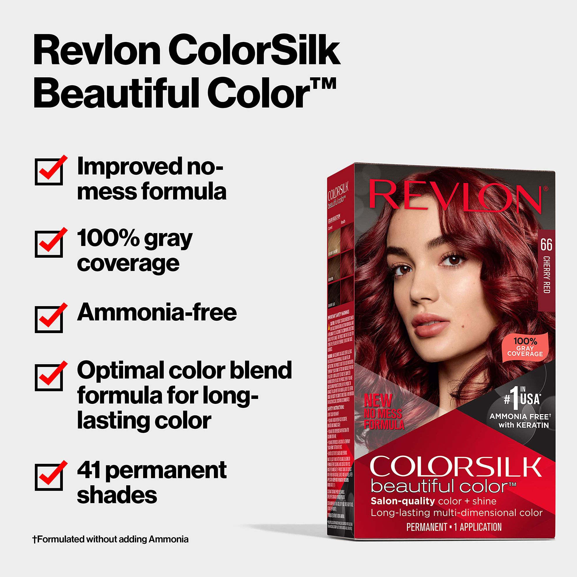 GetUSCart- Permanent Red Hair Color by Revlon, Permanent Hair Dye ...