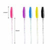 Picture of 200 PCS Disposable Crystal Eyelash Mascara Brushes Wands (Red)