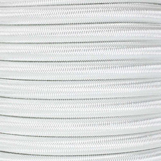 GetUSCart- PARACORD PLANET Elastic Bungee Nylon Shock Cord 2.5mm 1/32,  1/16, 3/16, 5/16, 1/8”, 3/8, 5/8, 1/4, 1/2 inch Crafting Stretch  String 10 25 50 & 100 Foot Lengths Made in USA
