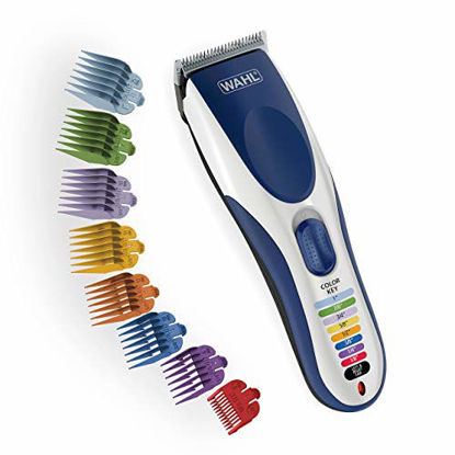 Picture of Wahl Color Pro Cordless Rechargeable Hair Clippers, Hair trimmers, 21 pieces Hair Cutting Kit, Color Coded guide combs For Women, Men, Kids and Babies By. | ?? Exclusive