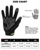 Picture of kemimoto Motorcycle Gloves for Men Women, Summer Motorcycle Riding Gloves, Touchscreen Breathable Motorbike Gloves for Motorcross Racing BMX MTB Cycling with Hard Knuckle (Yellow, XX-Large)