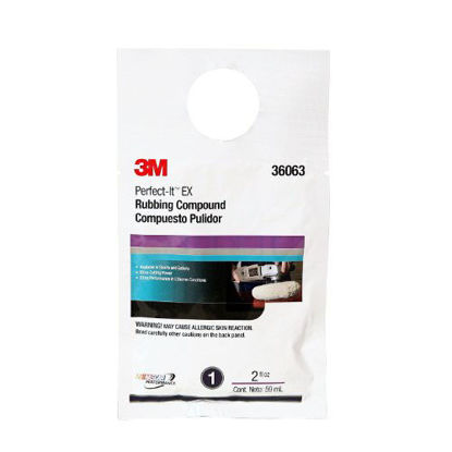 Picture of 3M 36063 Perfect-It EX Rubbing Compound - 2 oz. Packet