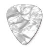 Picture of Dunlop 483P04HV Genuine Celluloid, White Pearloid, Heavy, 12/Player's Pack