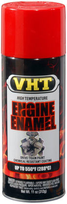 Picture of VHT (SP121-6 PK Universal Bright Red High Temperature Engine Enamel - 11 oz. Aerosol, (Case of 6)