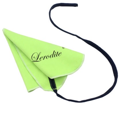 Picture of Lerodite Cleaning Cloth Swab for Inside Tube Suitable for Clarinet Piccolo Flute Sax Saxophone (Green)