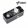 Picture of Sondery Boost Pedal for Electric Guitar and Bass, Mini Clean Booster Effect Pedal, True Bypass, More or Less 14dB Change for Frequencies Under 250Hz or Above 1KHz, Art Design Foot Pedal