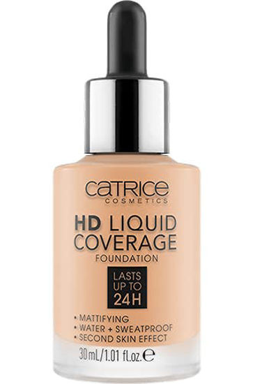 Picture of Catrice | HD Liquid Coverage Foundation | High & Natural Coverage | Vegan & Cruelty Free (025 | Warm Oat)