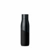 Picture of LARQ Bottle Movement PureVis - Lightweight Self-Cleaning and Non-Insulated Stainless Steel Water Bottle with UV Water Sanitizer 24oz, Black/Onyx