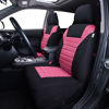 Picture of FH Group Car Seat Covers Full Set Pink 3D Air Mesh - Universal Fit, Automotive Seat Covers, Low Back Seat Cover, Airbag Compatible, Split Bench Rear Seat, Washable Car Seat Cover for SUV, Sedan