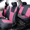 Picture of FH Group Car Seat Covers Full Set Pink 3D Air Mesh - Universal Fit, Automotive Seat Covers, Low Back Seat Cover, Airbag Compatible, Split Bench Rear Seat, Washable Car Seat Cover for SUV, Sedan