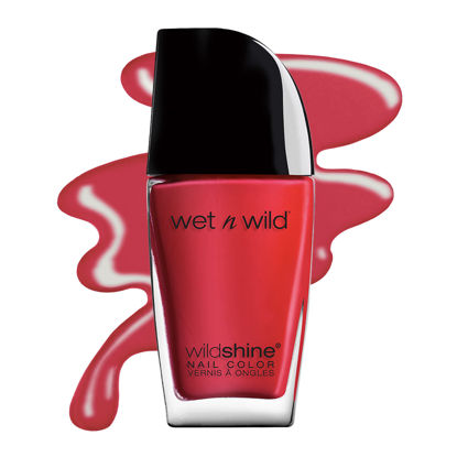 Picture of Wet n Wild Wild Shine Nail Polish, Red Red, Nail Color