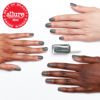 Picture of essie expressie Quick-Dry Vegan Nail Polish, Cut to the Chase Top Coat, Muted Grey, 0.33 Ounce