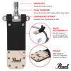 Picture of Pearl Flip Mute Drum Key Tool - Dual Purpose Tuner and Fast Access Dampener (PFMDK080)