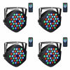 Picture of Par Lighting for Stage, 36x1W LED RGB 7 Channel with Remote for DJ KTV Disco Party (4 PCS)