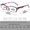 Picture of Reading Glasses 5 Pairs Fashion Ladies Readers Spring Hinge with Pattern Print Eyeglasses for Women (Mix Color -2, 1.00)