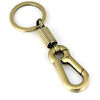 Picture of Maycom Retro Style Simple Strong Carabiner Shape Keychain Key Chain Ring Keyring Keyfob Key Holder (Bronze)