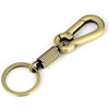 Picture of Maycom Retro Style Simple Strong Carabiner Shape Keychain Key Chain Ring Keyring Keyfob Key Holder (Bronze)