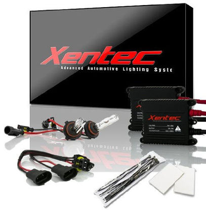 Picture of Xentec 9012 12000K HID Xenon Bulb bundle with 55W EP alloy Slim Ballast (Blue Violet)