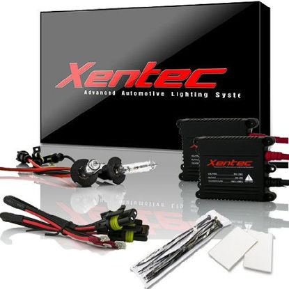 Picture of Xentec H3 12000K HID Xenon Bulb bundle with 55W EP alloy Slim Ballast (Blue Violet)