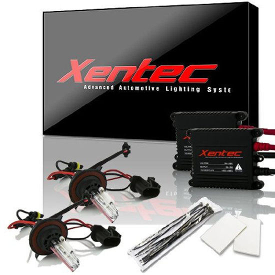 Picture of Xentec H13 (9008) Hi/Lo PINK HID Xenon Bulb bundle with 55W EP alloy Slim Ballast (high beam halogen)