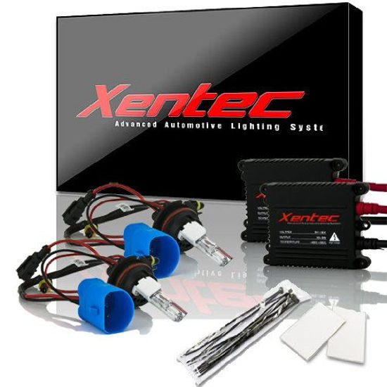 Picture of Xentec 9007 (HB5) Hi/Lo GREEN HID Xenon Bulb bundle with 55W EP alloy Slim Ballast (high beam halogen)