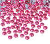 Picture of QOGIR 2000 Pieces SS20 Fuchsia Hotfix Rhinestones for Crafts Clothes Nail Art Diamantes Flatback 4mm Glass Gems Rhinestone