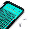 Picture of VAVALASH Individual Cluster Lashes 120 PCS DIY Eyelash Extension Light and Soft Faux Mink Slik Lash Clusters Easy Full Lash Extensions DIY at Home (Cluster-20D-D-8-16mm Mix)