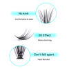 Picture of VAVALASH Individual Cluster Lashes 120 PCS DIY Eyelash Extension Light and Soft Faux Mink Slik Lash Clusters Easy Full Lash Extensions DIY at Home (Cluster-20D-D-8-16mm Mix)