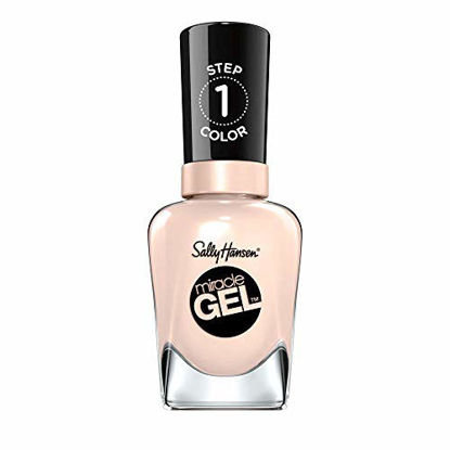 Picture of Sally Hansen Miracle Gel Nail Polish, Shade Birthday Suit #219 (Pack of 2)