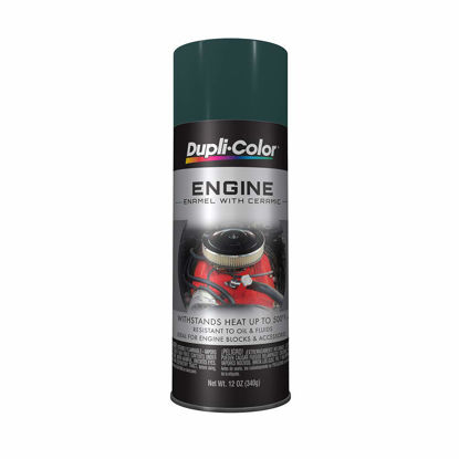 Picture of Dupli-Color - DE1644-6 PK EDE164407-6 PK Racing Green Engine Enamel with Ceramic - 12 oz. Aerosol, (Case of 6)