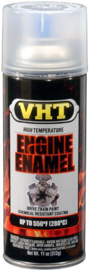 Picture of VHT (SP145-6 PK Gloss Clear High Temperature Engine Enamel - 11 oz. Aerosol, (Case of 6)