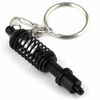 Picture of maycom Creative Hot Auto Part Model Coilover Shock Absorber Keychain Keyring Key Chain Ring Keyfob (Black)