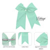 Picture of Light Aqua Jumbo Bow Clip with Tails