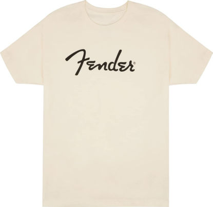 Picture of Fender Spaghetti Logo T-Shirt, Olympic White, XL