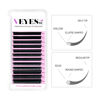 Picture of VEYES INC Flat Lashes Eyelash Extensions Supplies Mixed Tray 0.2 D Curl 8-16mm Soft and Light Individual Lash Extension