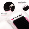 Picture of VEYES INC Flat Lashes Eyelash Extensions Supplies Mixed Tray 0.2 D Curl 8-16mm Soft and Light Individual Lash Extension