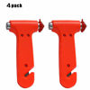 Picture of Family Safe 4 Pack Seatbelt Cutter Window Breaker Emergency Escape Multi Tool