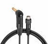 Picture of Shure WA307 3’ Premium Guitar Cable, with Right Angle ¼ Inch Neutrik Connector