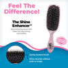 Picture of Wet Brush Shine Enhancer Hair Brush, Artic Blue - Exclusive Ultra-soft IntelliFlex Bristles - Natural Boar Bristles Leave Hair Shiny And Smooth For All Hair Types - For Women, Men, Wet And Dry Hair