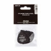 Picture of Dunlop 488P.60 Tortex® Pitch Black, .60mm, 12/Player's Pack