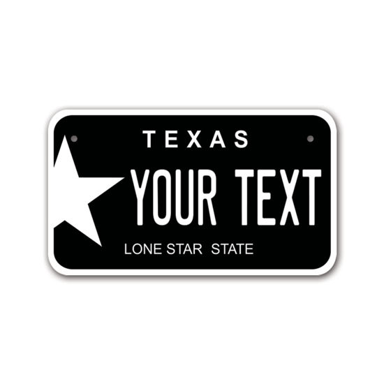  Generic Custom 50 State License Plate