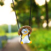 Picture of Rear View Mirror Hanging Accessories of Swinging Duck Car Hanging Ornament Cute Car Accessories for Teens Car Mirror Hanging Accessories Car Pendant Car Charm Hanging Ornament (Glass A)