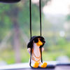 Picture of Rear View Mirror Hanging Accessories of Swinging Duck Car Hanging Ornament Cute Car Accessories for Teens Car Mirror Hanging Accessories Car Pendant Car Charm Hanging Ornament (Cool D)