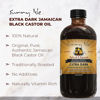 Picture of Sunny Isle Extra Dark Jamaican Black Castor Oil, 8 fl. oz. | 100% Natural High Potency Treatment for Hair, Scalp